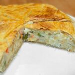 Recette d'empanada de morue avec pâte brisée
