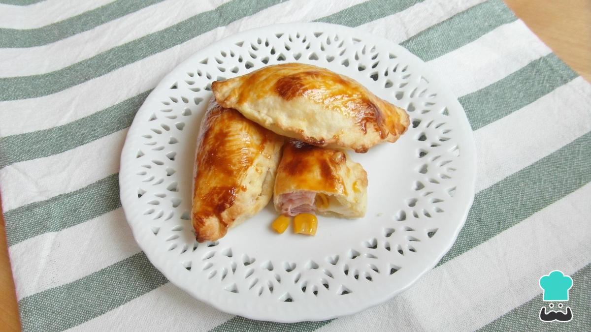 Recette d'empanadas au jambon, au fromage et au maïs