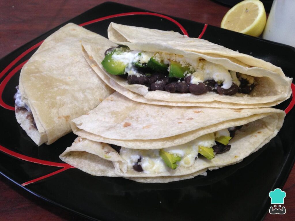 Recette de Baleadas honduriennes