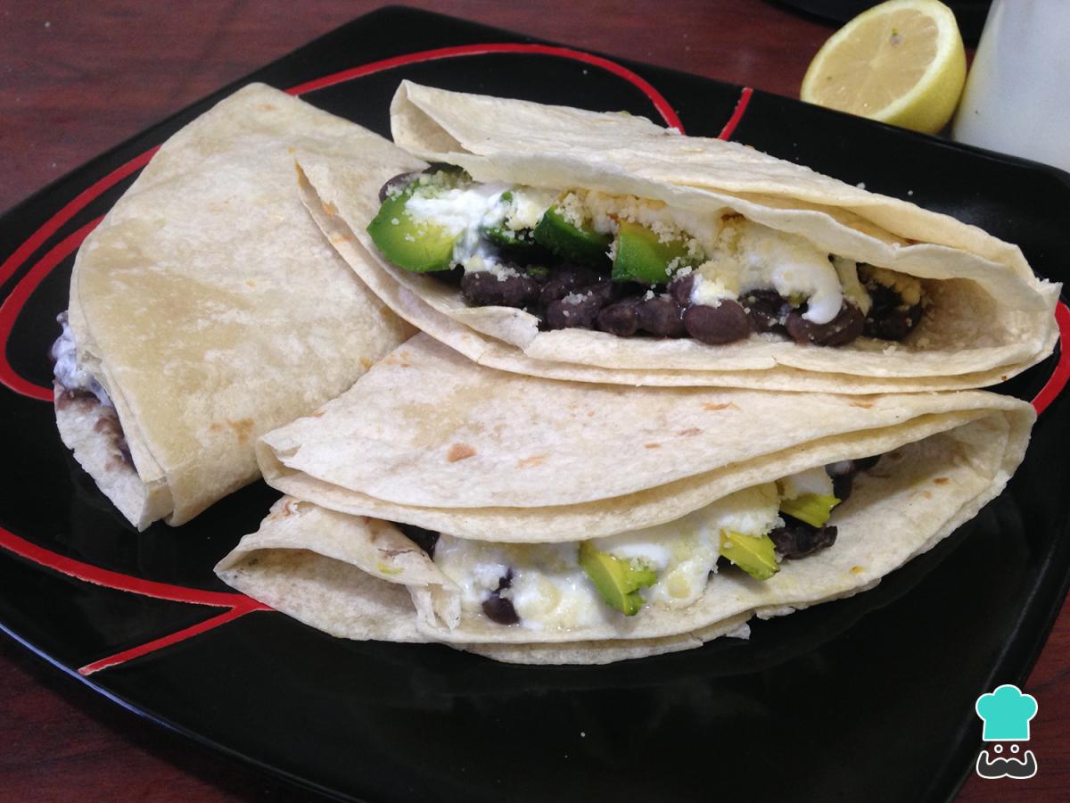 Recette de Baleadas honduriennes