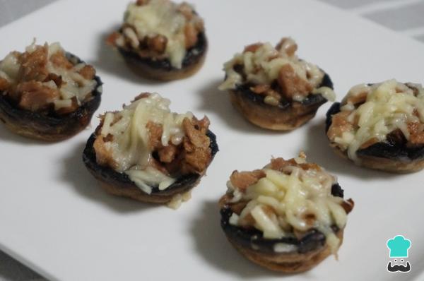 Recette de Champignons farcis au thon