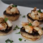 Recette de Champignons farcis aux crevettes