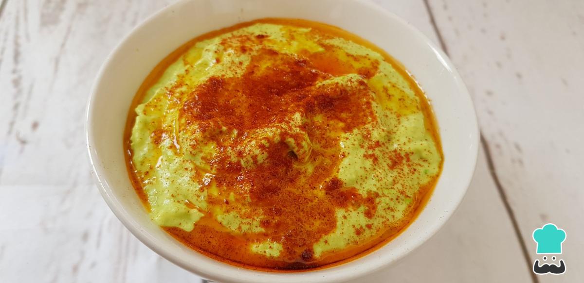 Recette de Cold Cream de petits pois surgelés