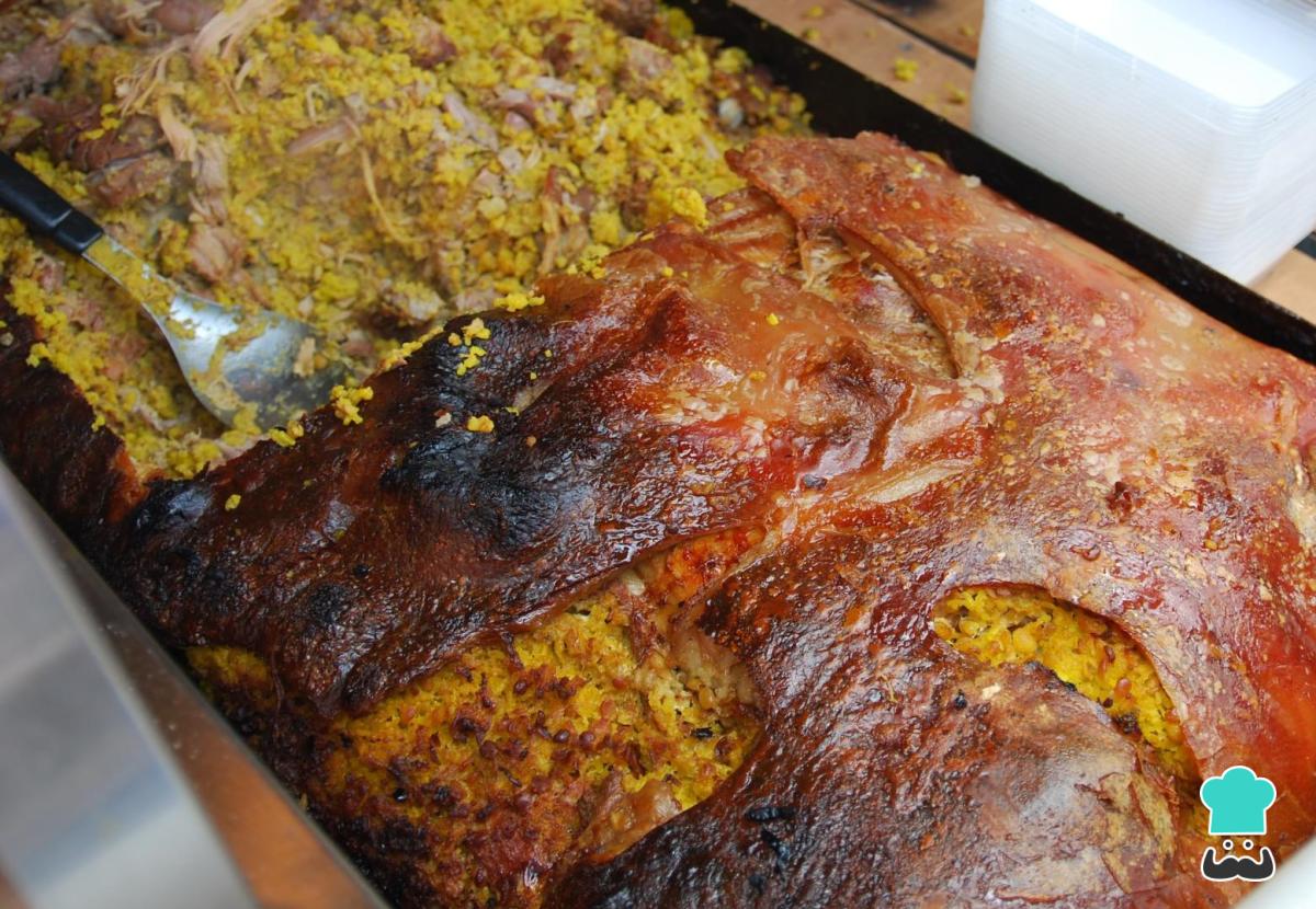 Recette de Lechona Tolimense