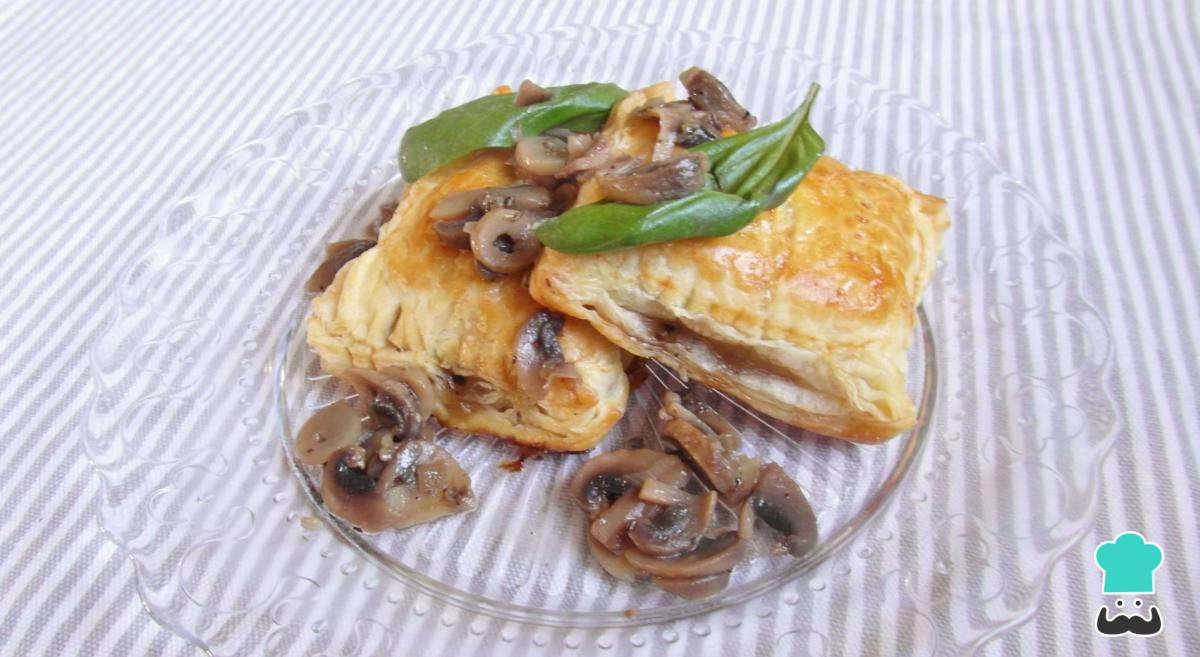 Recette de Pâte Feuilletée Farcie aux Champignons