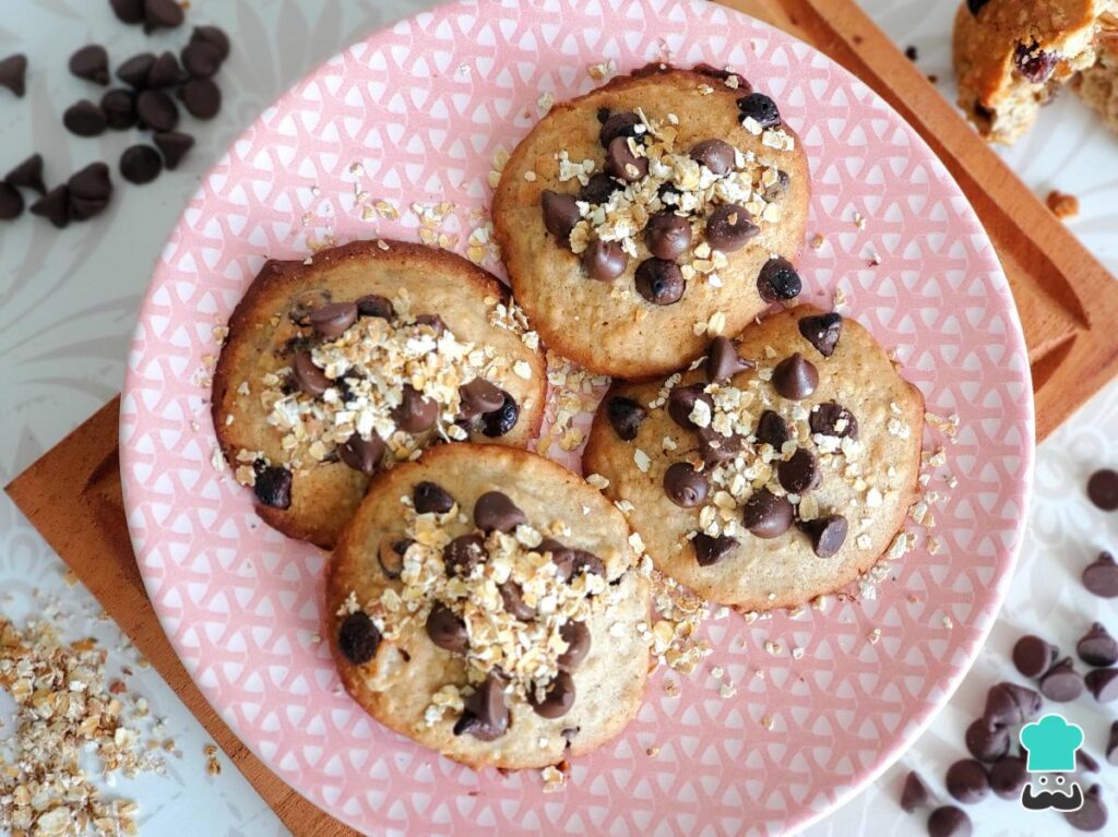 Recette de biscuits santé à l'avoine et au chocolat