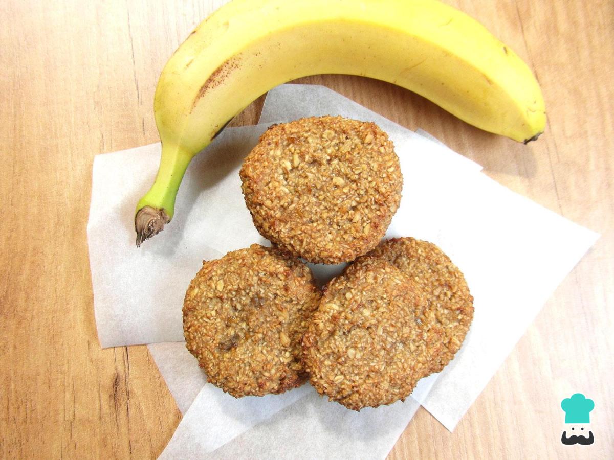 Recette de biscuits végétaliens à la banane et à l'avoine