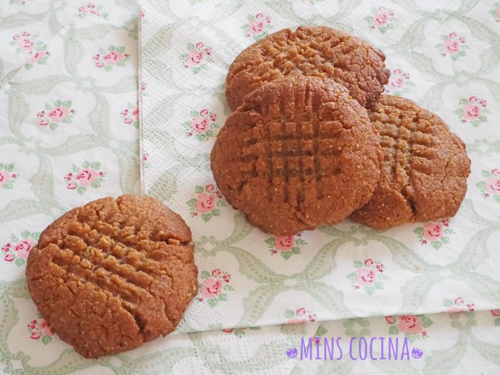 Recette de biscuits végétaliens au beurre de cacahuète
