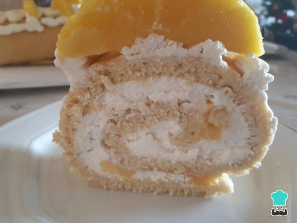 Recette de bras de gitan à la crème et aux fruits