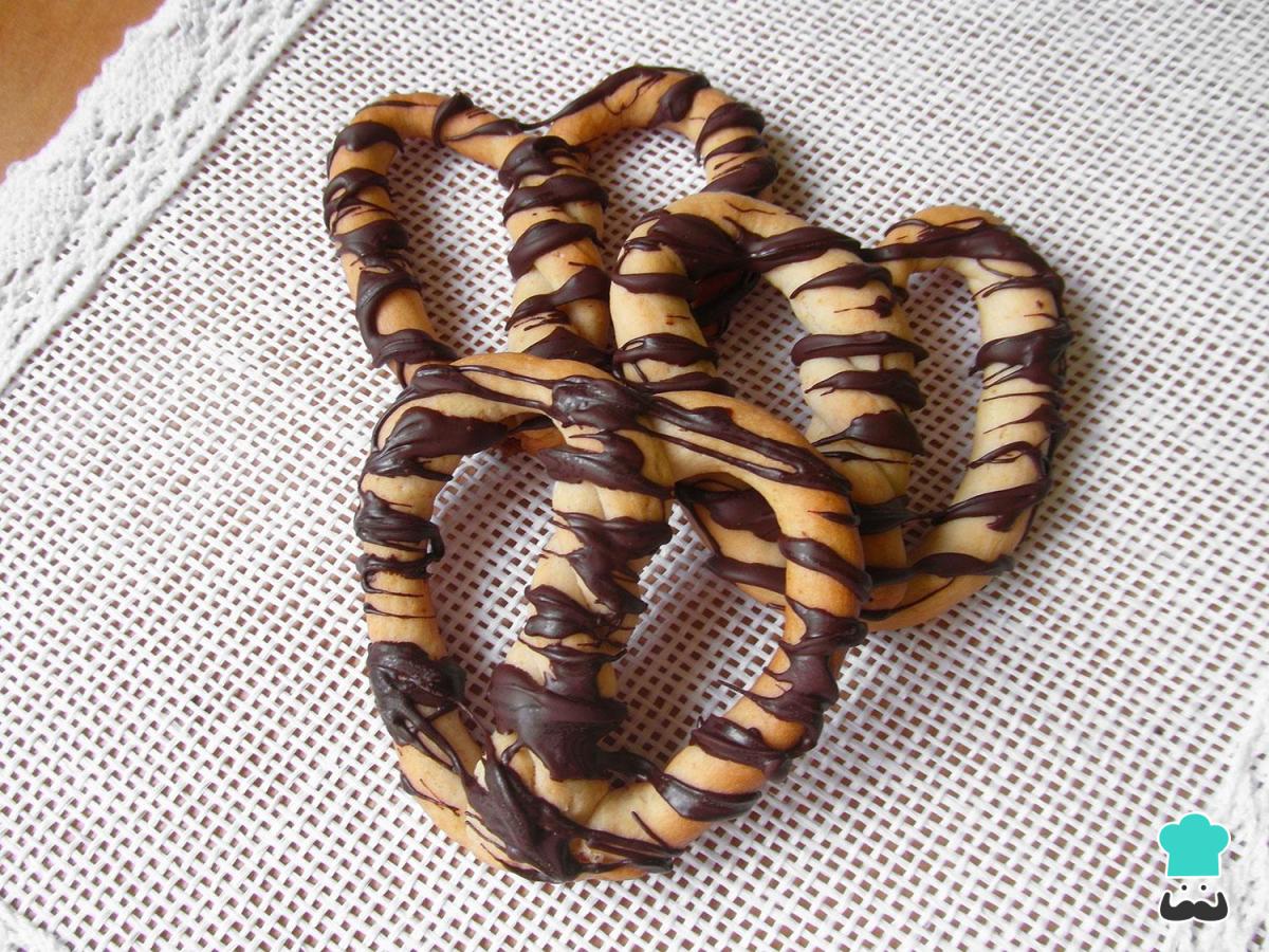 Recette de bretzel au chocolat