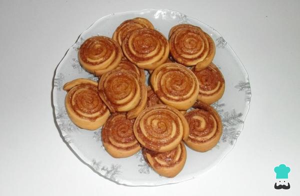 Recette de brioches à la cannelle sans œufs