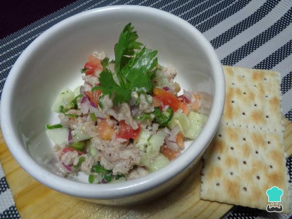 Recette de ceviche Sierra