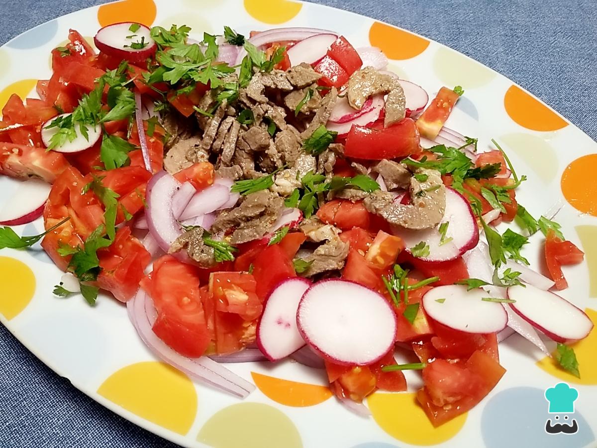 Recette de ceviche de viande