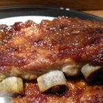 Recette de côtes levées grillées