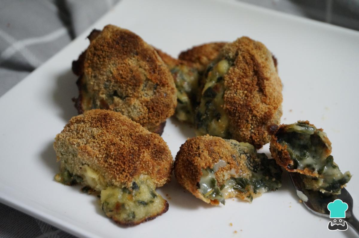 Recette de croquettes de blettes au four