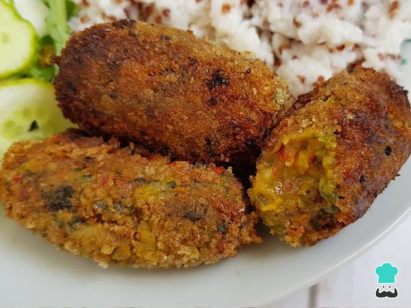 Recette de croquettes végétaliennes aux légumes