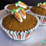 Recette de cupcakes aux carottes et au chocolat