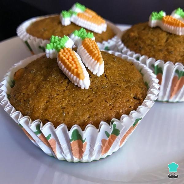 Recette de cupcakes aux carottes et au chocolat
