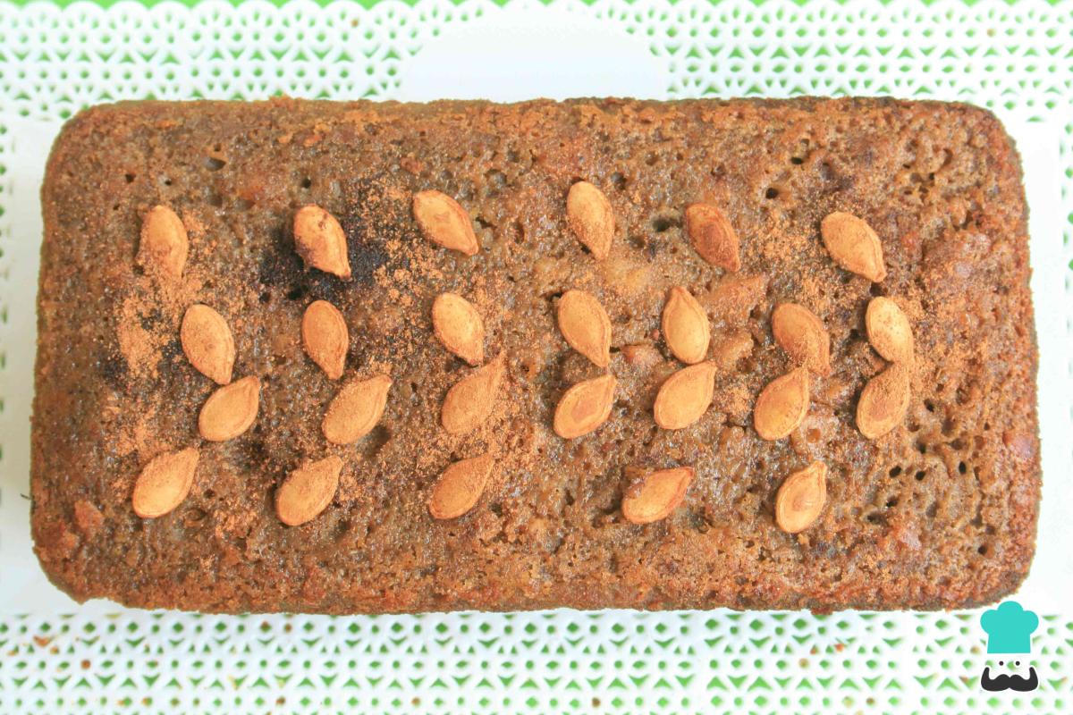 Recette de gâteau au potiron et aux noix