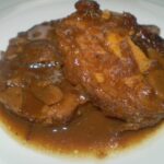 Recette de longe farcie à la sauce aux amandes