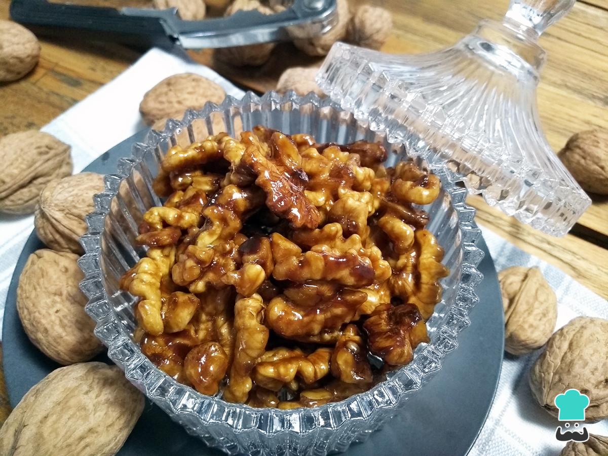 Recette de noix caramélisées