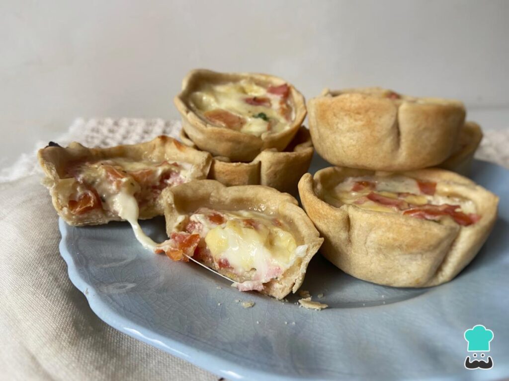 Recette de paniers de jambon et de fromage