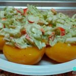 Recette de pêches farcies au sirop