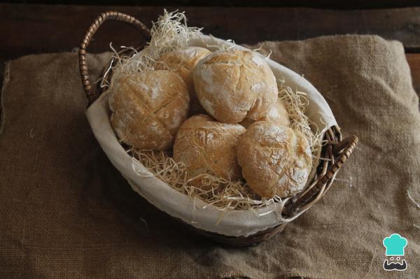 Recette de petits pains blancs