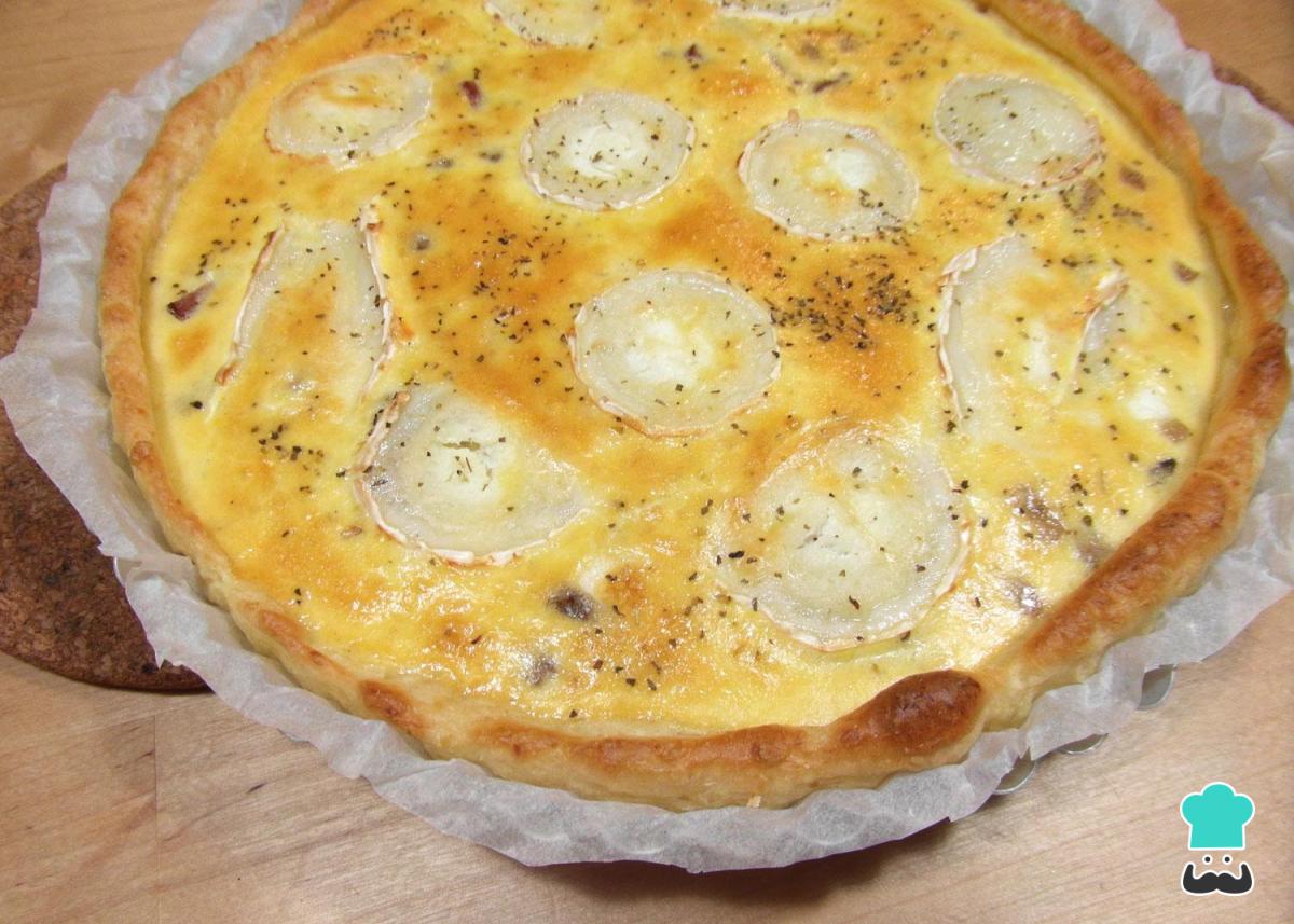 Recette de quiche au bacon et au chèvre