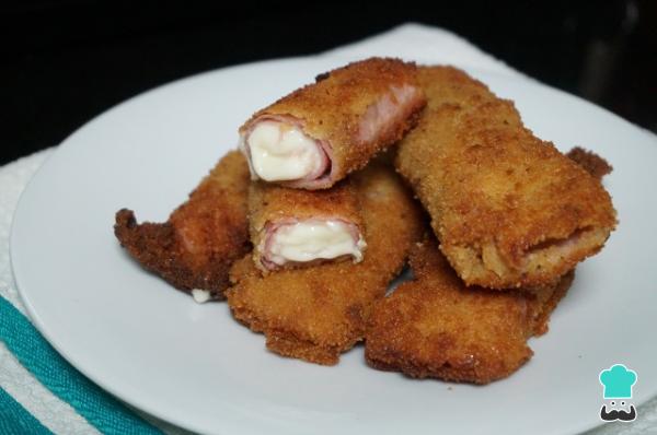 Recette de rouleaux de jambon et de fromage