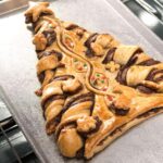 Recette de sapin de Noël avec pâte feuilletée
