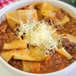 Recette de soupe de lasagne crémeuse et délicieuse que vous aurez envie de répéter : la version virale qui réinvente le classique italien