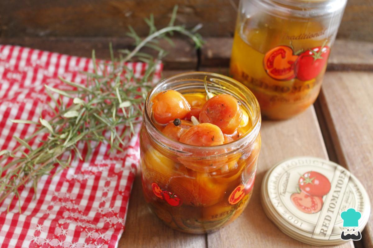 Recette de tomates cerises confites