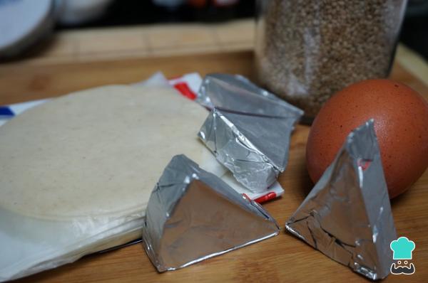 Recette de boulettes de fromage au four - Étape 1
