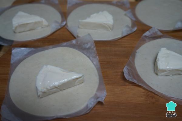 Recette de boulettes de fromage au four - Étape 2