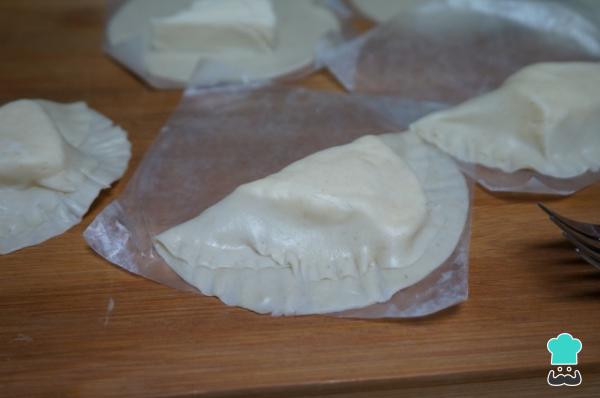 Recette de boulettes de fromage au four - Étape 3