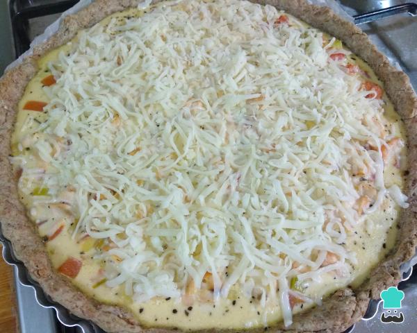Recette de Quiche au saumon et poireaux - Étape 8