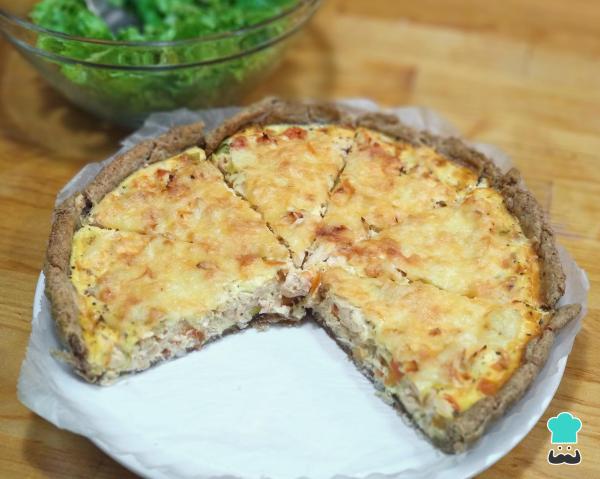 Recette de Quiche au saumon et poireaux - Étape 9