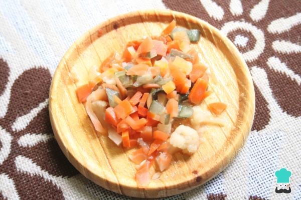 Recette d'antipasti au thon vénézuélien - Étape 1