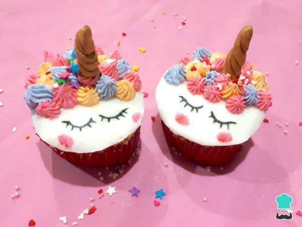 Recette de Cupcakes Licorne avec Fondant - Étape 7