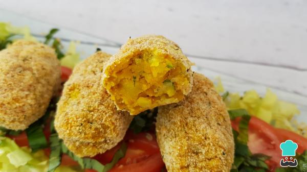 Recette Vegan de croquettes de patates douces - Étape 7