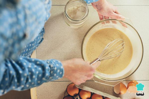 Recette de gâteau sans gluten et sans sucre - Étape 2