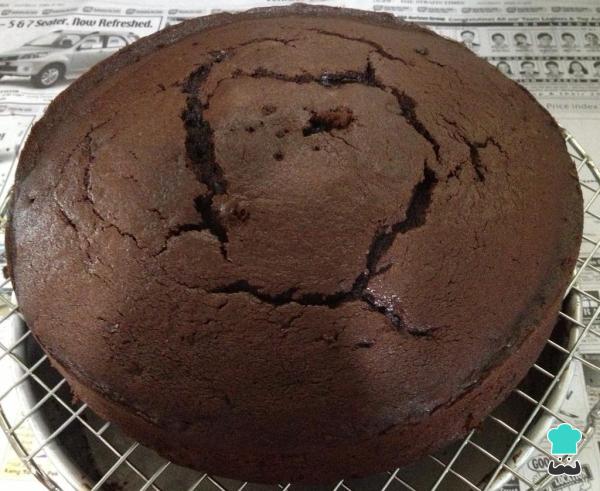 Recette Gâteau au chocolat et noix de coco râpée - Étape 8