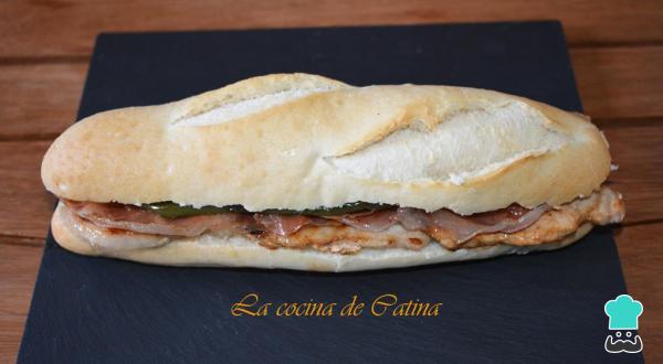 Recette de sandwich Serranito - Étape 4