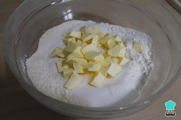 Recette de biscuits à la crème et au beurre - Étape 1