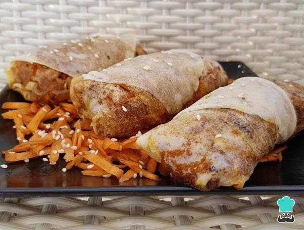 Recette de rouleaux thaïlandais farcis aux légumes - Étape 7