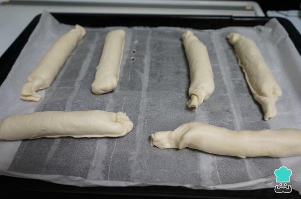 Recette de Pâte feuilletée farcie au fromage de Francfort - Étape 6