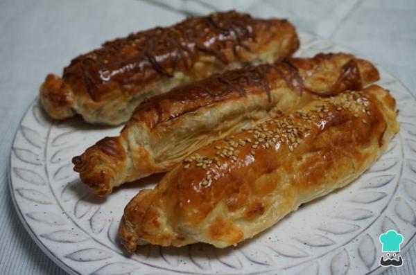 Recette de Pâte feuilletée farcie au fromage de Francfort - Étape 10