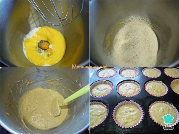 Recette de Muffins à la farine de seigle et à la cannelle sans sucre - Étape 3