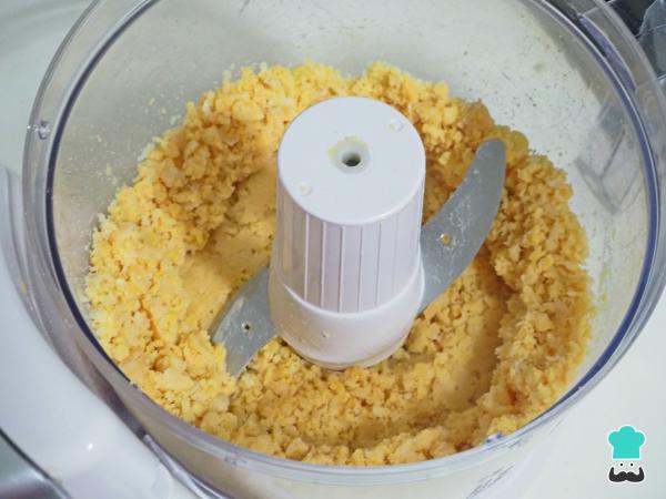 Recette traditionnelle de houmous aux pois chiches – Étape 3